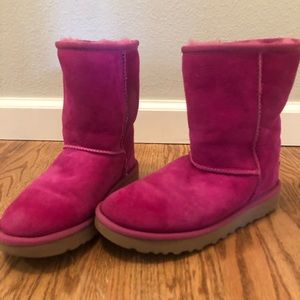 UGG Kids Classic II Pink boots